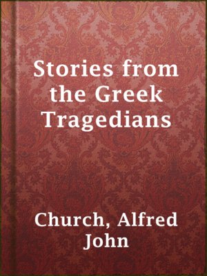 cover image of Stories from the Greek Tragedians